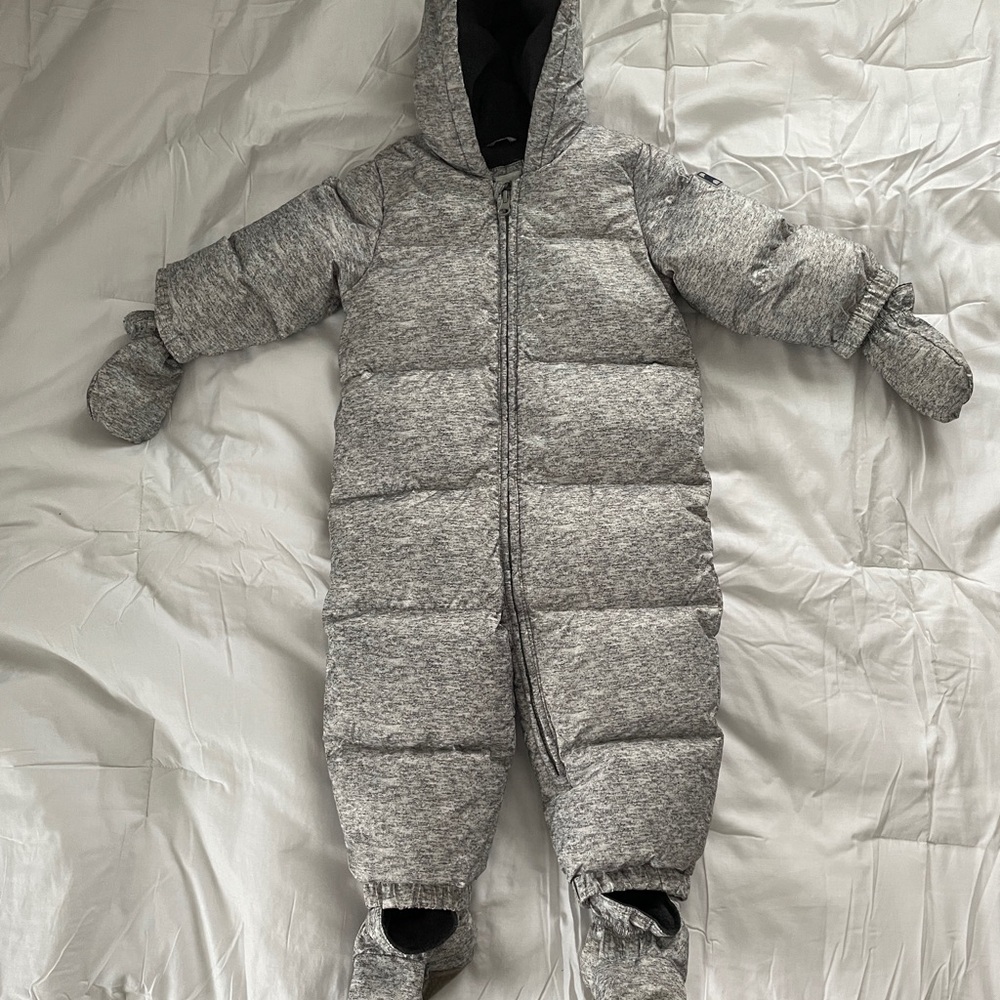 GAP Gray Kids One Piece Footie